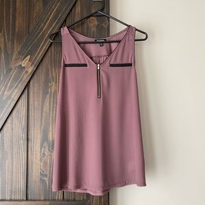 Express zipper blouse